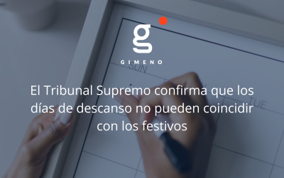 El Tribunal Supremo confirma que los días de descanso no pueden coincidir con los festivos